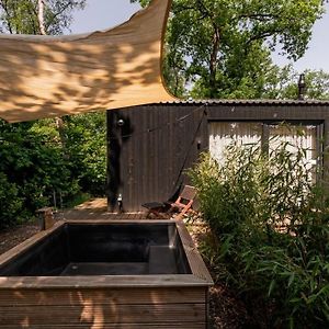 Luxe Hottub Japandi Tiny House In Het Bos